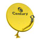 Antena Ku 60cm C/6 (pedestal 57cm) Amarela Century