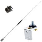 Antena Móvel 11m Px 67cm Suporte L Universal Parafuso Fixação