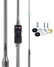 Antena Móvel Caminhão Radio Amador Px Argentina Inox 1,63 metros 200W Base Embutida Steelpar