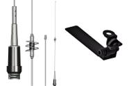 Antena Móvel Dual Band 86cm Ap0191 Suporte Caminhonete S10 Hilux Ranger Strada L200 Saveiro Montana