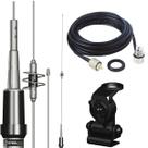 Antena Móvel Dual Band 86cm Ap0191 Suporte Mini Porta Malas Cabo Coaxial 3,5 metros com Conectores Antena Móvel Dual Band 86cm Ap0191 Suporte Mini Porta Malas Cabo Coaxial 3,5 metros com Conectores