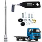 Antena Móvel Marinox PX 2,70 metros Alongador Inox 60cm Suporte Dianteiro Motorista Delivery