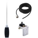 Antena Móvel PX 1,40 Metros Marinox Maria Mole Radio Amador Caminhão B-2005p + Suporte Universal + Cabo Coaxial 5,5 Metros