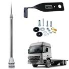 Antena Móvel Px 2,70 metros Alongador Inox 60cm Suporte Mercedes Benz Atego Parafusos Anti-Furto Antena Móvel Px 2,70 metros Alongador Inox 60cm Suporte Mercedes Benz Atego Parafusos Anti-Furto