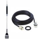 Antena Móvel Px Bobina Central 67cm B-2050 Cabo Coaxial C/ Conectores 3,5 Metros