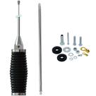 Antena Móvel Px Inox 2,70m Maria Mole Prolongador Alongador 60cm Parafusos Anti-Furto Antena Móvel Px Inox 2,70m Maria Mole Prolongador Alongador 60cm Parafusos Anti-Furto