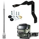Antena Móvel PX Marinox 2,70 metros Alongador Inox 60cm + Suporte Volvo VM Lado Carona Antena Móvel PX Marinox 2,70 metros Alongador Inox 60cm + Suporte Volvo VM Lado Carona