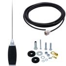 Antena Móvel Px Marinox Mini Maria Mole B-2005p 1,4 metros + Cabo Coaxial 5,5 metros