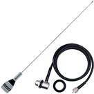 Antena Móvel Vhf 1/4 200w 50cm M-300c Cabo Coaxial Mini Motorola 5,5 Metros