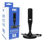 Antena Multi Interna PIX HDTV 5M Base Imã Plug 90