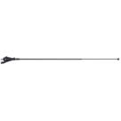 Antena para Carro 2 Estágios Preta Universal Am/ Fm Nsn