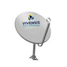 Antena Parabolica Ku 75cm C/10 (pedestal 61 Cm) Vivensis