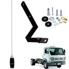 Antena Px Inox 1,40 metros Suporte Dianteiro Volkswagen Delivery Kit Parafusos