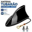 Antena Tubarão Automotiva Funcional Recepção AM FM Universal