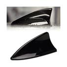 Antena tubarão preto brilhante universal - Shark Fin