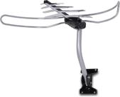 Antena Tv Digital Externa 4 Em 1 Vhf/uhf/fm/hdtv Dtv-3000 Completa Com Mastro E Cabos 16 Metros