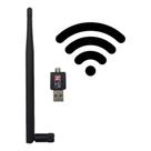 Antena Wifi Adaptador Wireless Usb 300Mbps S Fio Lan B/G/N