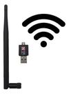 Antena Wifi Adaptador Wireless Usb 300mbps S Fio Lan B/g/n