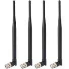 Antenas receptoras de microfone sem fio BINGFU UHF 400MHz-960MHz