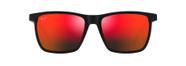 Anteojos de sol Maui Jim One Way polarizados negros grandes