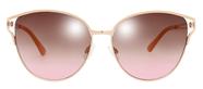 Anteojos de Sol The Fresh Classic Crystal Elegante para Mujer L132-Oro Anteojos de Sol The Fresh Classic Crystal Elegante para Mujer L132-Oro