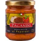 Antepasto paganini bruschetta peperoni 170g
