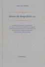 Antes da despedida (32) - CONTRA CAPA Antes da despedida (32) - CONTRA CAPA
