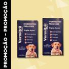 Anti Carrapatos Vermes Pulga - 8 Comp Mastigáveis para cães de 30 A 60kg