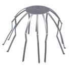 Anti-folha para Bocal de Saída de Calha 120x135mm Prata Astra Anti-folha para Bocal de Saída de Calha 120x135mm Prata Astra