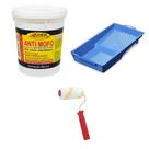 Anti Mofo 900ml + Bandeja De Plastico Azul 250ml + Rolo 9cm