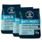 Anti Mofo Com Cloreto de Cálcio Elimina Mofo e Mau Cheiro 1Kg Para Closets Armários Banheiros Ambientes Fechados Anti Mofo Com Cloreto de Cálcio Elimina Mofo e Mau Cheiro 1Kg Para Closets Armários Banheiros Ambientes Fechados