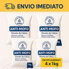 Anti Mofo Puro (cloreto de cálcio) - Desumificador e Tira Odor Guarda Roupa e Armários até 5kg