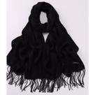Anti-pilling cachecol feminino de inverno com 180g