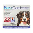 Anti Pulgas Cães Nexgard 136mg 25,1 a 50kg com 3 Tabletes