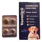 Anti Pulgas E Carrapatos Para Cachorro 4 Comp. Mastigáveis 40-60kg