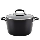 Antiaderente anodizado rígido Stockpot KitchenAid de 8 litros com tampa Antiaderente anodizado rígido Stockpot KitchenAid de 8 litros com tampa