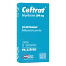 Antibacteriano Ceftrat para Cães com 12 Comprimidos de 200 mg