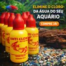Anticloro Para Aquario 20ml Condicionador de agua Remove Cloro Instantâneo Para Peixes Anticloro Para Aquario 20ml Condicionador de agua Remove Cloro Instantâneo Para Peixes