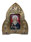 Antigo Quadro Ícone Russo Jesus Cristo - R 11616
