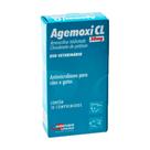 Antimicrobiano Agemoxi CL 50mg Cães e Gatos 10 comprimidos ORIGINAL