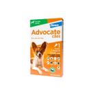 Antipulgas Advocate Elanco 1 Bisnaga 0,4mL Cães até 4kg Dose mensal Aplica após banho Verme do coração Antipulgas Advocate Elanco 1 Bisnaga 0,4mL Cães até 4kg Dose mensal Aplica após banho Verme do coração
