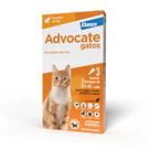 Antipulgas Advocate Gatos até 4 kg Elanco 3 Pipetas 0,4ml