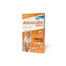 Antipulgas Advocate para Gatos até 4 Kg 0,4mL - 1 bisnaga Antipulgas Advocate para Gatos até 4 Kg 0,4mL - 1 bisnaga