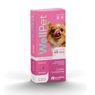 Antipulgas Carrapatos Wellpet Cães Ourofino 45mg 2 A 4,5kg Antipulgas Carrapatos Wellpet Cães Ourofino 45mg 2 A 4,5kg