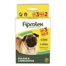 Antipulgas Ceva Fiprolex para Cães até 10kg - Leve 3 Pague 2 - 1 Unidade