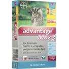 Antipulgas e Carrapatos Advantage Max3 1,0ml Cães 4 e 10kg