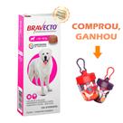 AntiPulgas e Carrapatos Bravecto 40 a 56 kg - 1400 mg Original Dose Única para Cachorro Cão MSD