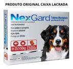 Antipulgas e Carrapatos Nexgard 136mg Cães 25,1 a 50 Kg - c/ 3 Tabletes