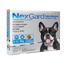 Antipulgas e Carrapatos NexGard Cães de 4,1 á 10kg - 28,3mg