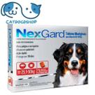 Antipulgas e Carrapatos NexGard p/ Cães de 25,1 a 50kg - 3UN Tabletes Mastigáveis